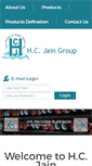 Mobile Screenshot of hcjain.com